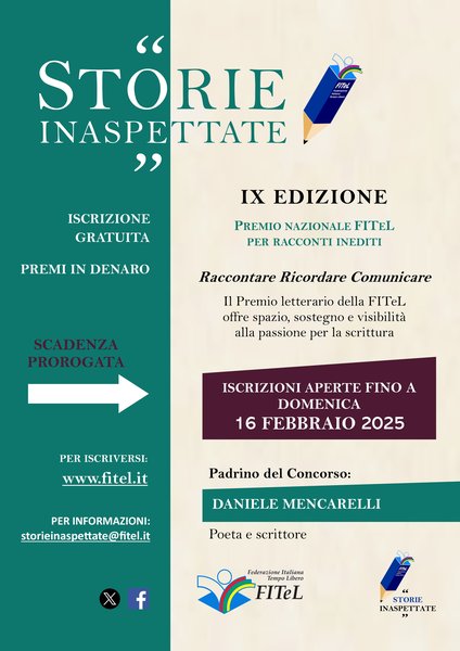 Premio nazionale di narrativa STORIE INASPETTATE