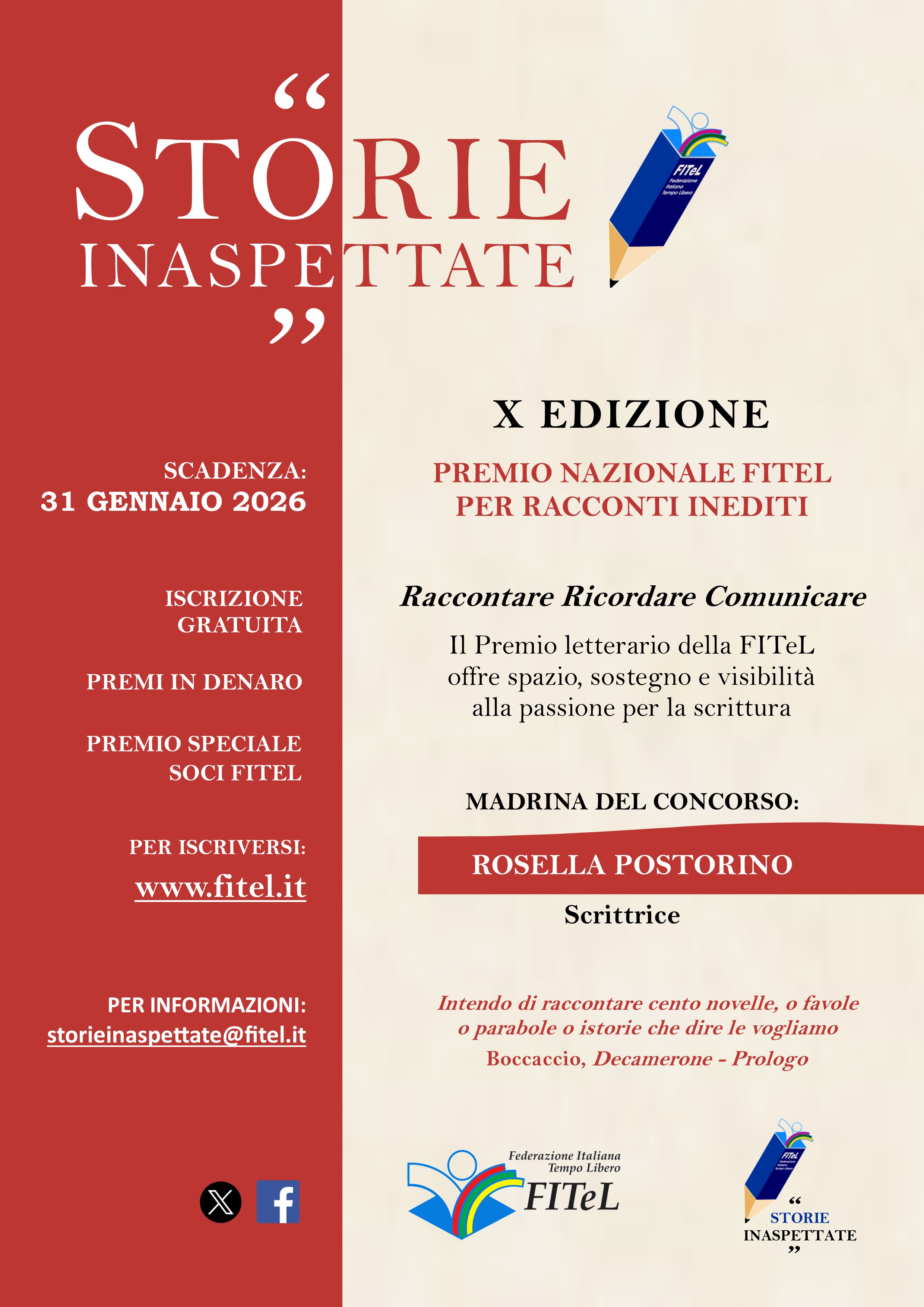 <h1 class="" style="font-family: "Helvetica Neue", Helvetica, Arial, sans-serif; color: rgb(51, 51, 51);"><font color="#085294"><span style="font-family: "Arial Black";">Premio nazionale di narrativa</span></font></h1><h1 class="" style="font-family: "Helvetica Neue", Helvetica, Arial, sans-serif; color: rgb(51, 51, 51);"><font color="#085294"><span style="font-weight: 700;"><span style="font-family: "Arial Black";">STORIE INASPETTATE</span></span></font></h1>