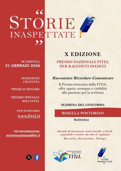 Premio nazionale di narrativaSTORIE INASPETTATE